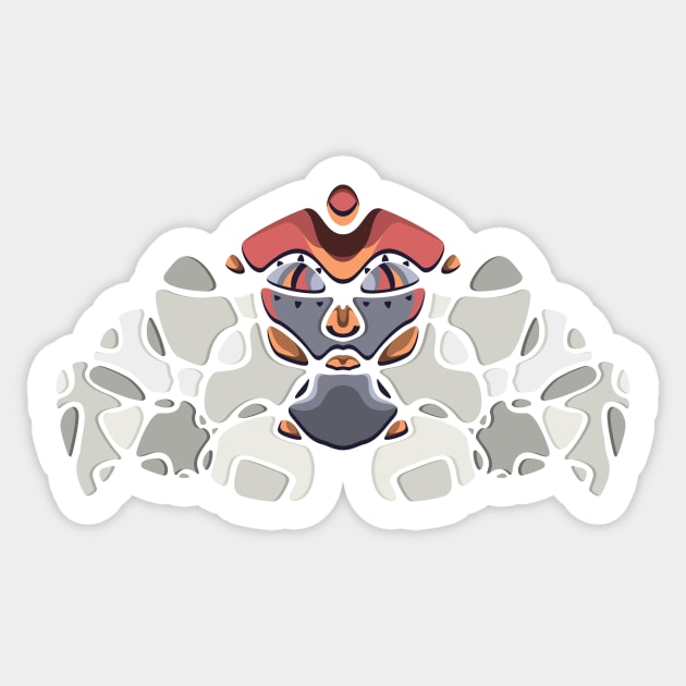 Protector Spirit Totem Sticker by masha